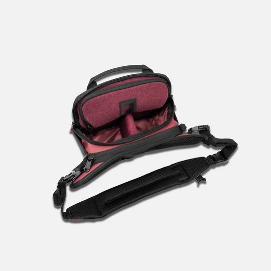 Weather Resistant 4L Compact Camera Sling Bag Removable Divider Multi-Way Crossbody Pack