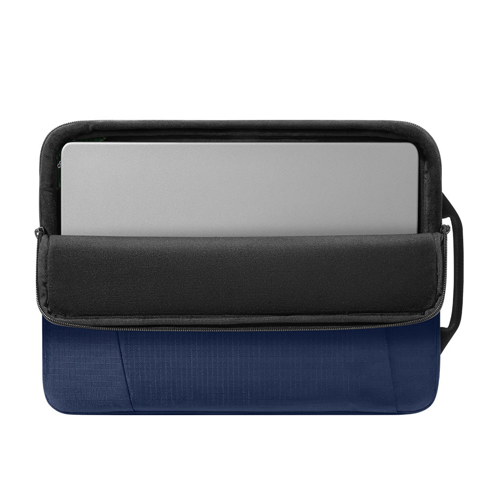 13 Inch Recycled Fabric Laptop Sleeve CornerArmor Reinforced Shockproof Notebook Protective Case