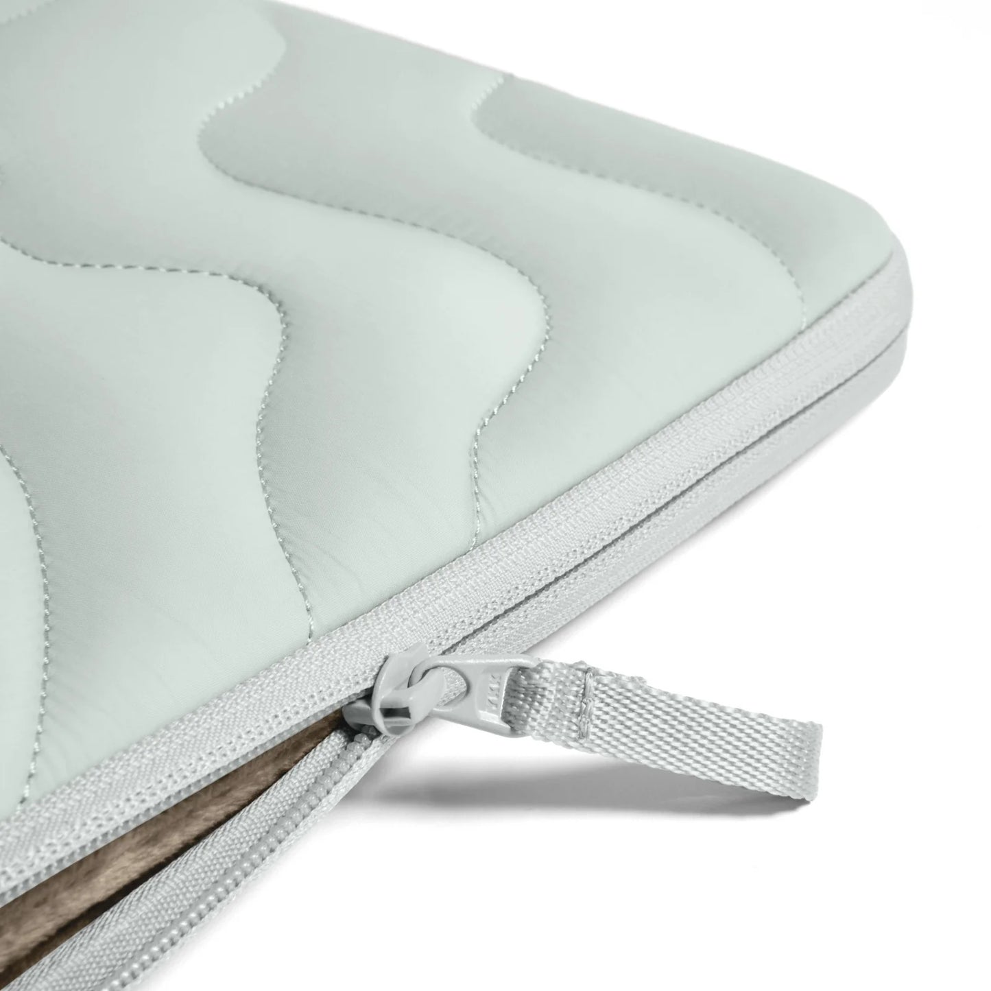 13 Inch Quilted Puffer Laptop Sleeve Recycled Fabric CornerArmor Shockproof Notebook Protective Pouch
