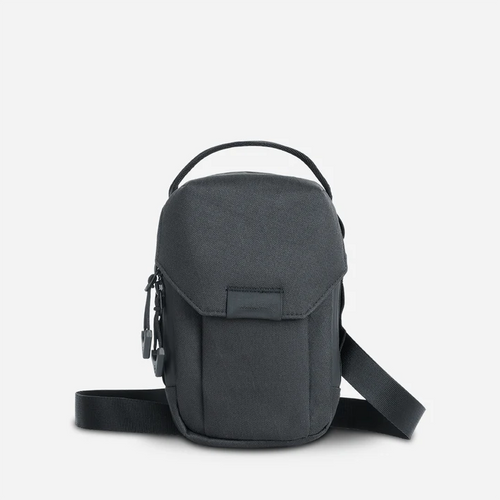Water Resistant Vertical Crossbody Bag Multi-Size Magnetic Closure Mini Sling Pack