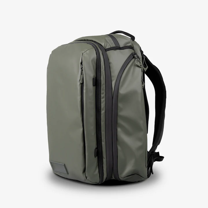 Weather Resistant Expandable Travel Backpack 45L Carry-On Laptop Backpack