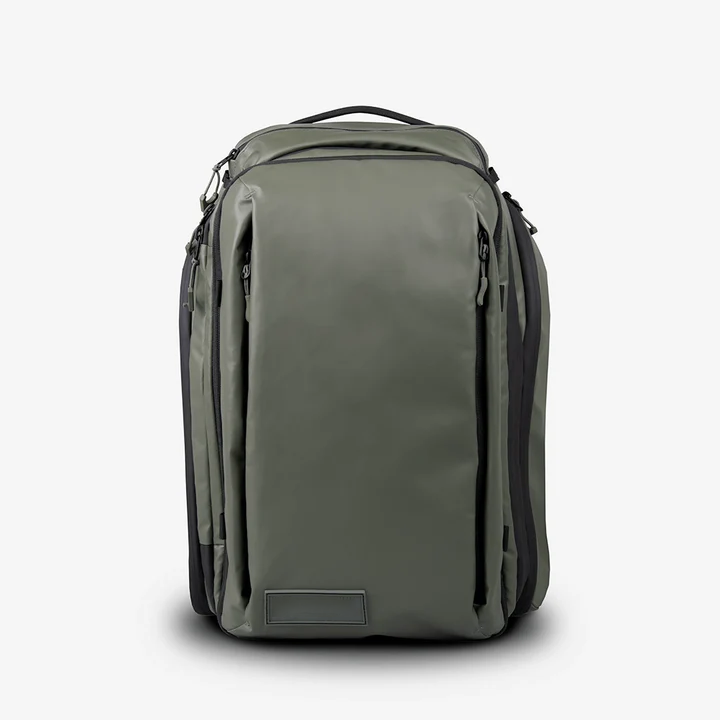 Weather Resistant Expandable Travel Backpack 45L Carry-On Laptop Backpack